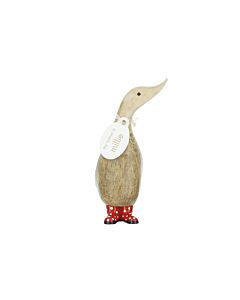 DCUK Dinky Ducks - Spotty Welly -  Red